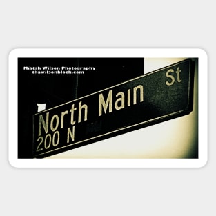 Main Street1, Los Angeles, California by Mistah Wilson Sticker